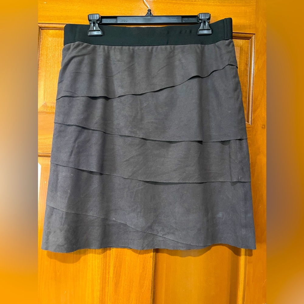 Coco Bianco Ruffled Skirt Large